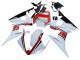 Carena Moto Yamaha YZF R6 2003-2004 - Bianco Rosso Nero Lucido