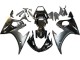 Carena Moto Yamaha YZF R6 2003-2004 - Nero Lucido Nero Opaco Oro Camaleonte