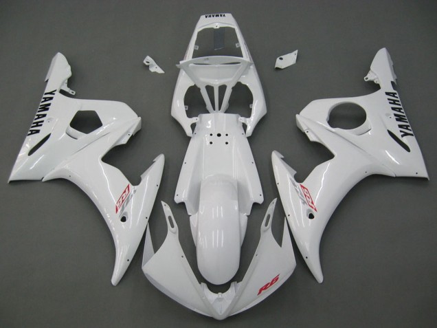 Carena Moto Yamaha YZF R6S 2006-2009 - Bianco