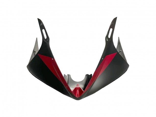 Carena Moto Yamaha YZF 600 R6 2005 - Nero Opaco Rosso Geometrico