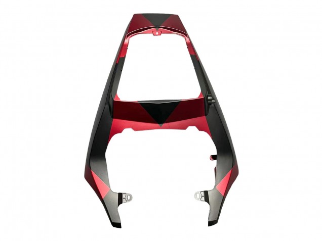 Carena Moto Yamaha YZF 600 R6 2005 - Nero Opaco Rosso Geometrico