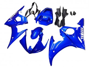 Carena Moto Yamaha YZF 600 R6 2005 - Blu Fabbrica