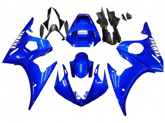 Carena Moto Yamaha YZF 600 R6 2005 - Blu