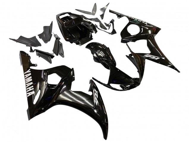 Carena Moto Yamaha YZF 600 R6 2005 - Nero Lucido