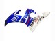 Carena Moto Yamaha YZF 600 R6 2005 - Blu Bianco Rosso Motul Michelin Fiat