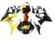 Carena Moto Yamaha YZF 600 R6 2005 - Nero Giallo Rosso 46