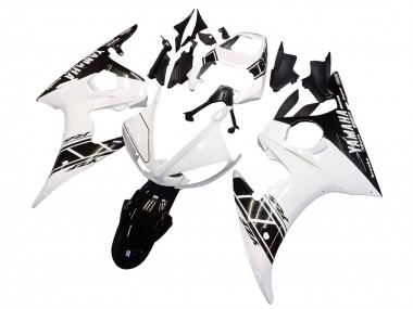 Carena Moto Yamaha YZF 600 R6 2005 - Bianco Nero Fabbrica