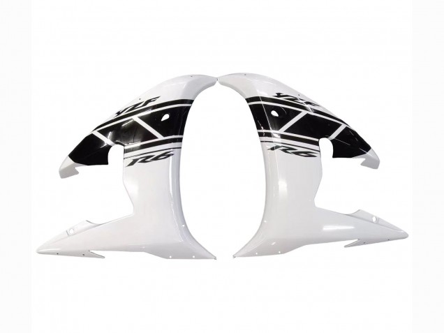 Carena Moto Yamaha YZF 600 R6 2005 - Bianco Nero