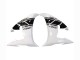 Carena Moto Yamaha YZF 600 R6 2005 - Bianco Nero