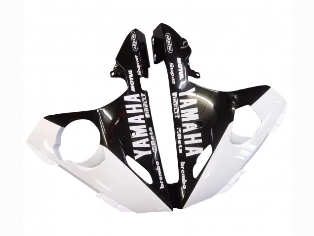 Carena Moto Yamaha YZF 600 R6 2005 - Bianco Nero