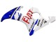 Carena Moto Yamaha YZF 600 R6 2005 - Bianco Blu Dunlop Fiat Motul