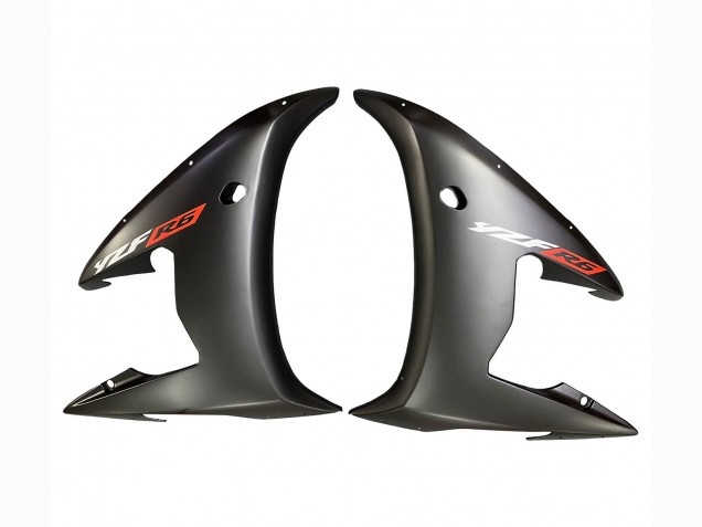 Carena Moto Yamaha YZF 600 R6 2005 - Rosso Nero Opaco