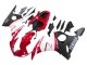 Carena Moto Yamaha YZF 600 R6 2005 - Rosso Bianco Nero Opaco