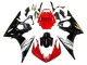 Carena Moto Yamaha YZF 600 R6 2005 - Rosso Bianco Nero Lucido