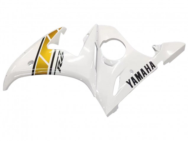 Carena Moto Yamaha YZF 600 R6 2005 - Bianco Oro Nero