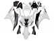 Carena Moto Yamaha YZF 600 R6 2006-2007 - Bianco Nero Opaco