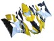 Carena Moto Yamaha YZF 600 R6 2006-2007 - Giallo Bianco Nero Lucido Motul