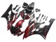 Carena Moto Yamaha YZF 600 R6 2006-2007 - Rosso Nero Opaco