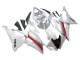 Carena Moto Yamaha YZF 600 R6 2008-2016 - Bianco Rosso