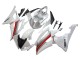 Carena Moto Yamaha YZF 600 R6 2008-2016 - Bianco Rosso