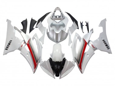 Carena Moto Yamaha YZF 600 R6 2008-2016 - Bianco Rosso Fabbrica