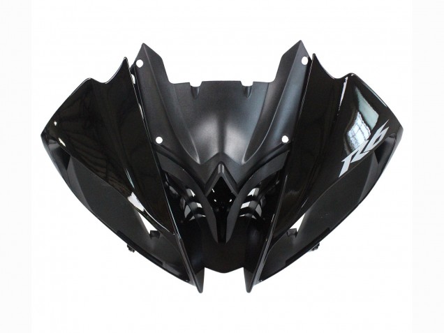 Carena Moto Yamaha YZF 600 R6 2008-2016 - Nero Lucido Nero Opaco