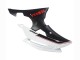 Carena Moto Yamaha YZF 600 R6 2008-2016 - Bianco Nero Opaco Rosso Decals