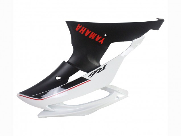Carena Moto Yamaha YZF 600 R6 2008-2016 - Bianco Nero Opaco Rosso Decals