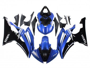 Carena Moto Yamaha YZF 600 R6 2008-2016 - Bianco Blu Nero Lucido Fabbrica
