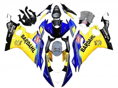 Carena Moto Yamaha YZF 600 R6 2008-2016 - Giallo Blu Nero Bardahl Fabbrica