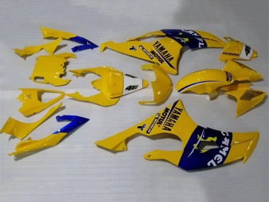 Carena Moto Yamaha YZF 600 R6 2008-2016 - Giallo Blu Cammello Motul Michelin Fabbrica