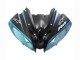 Carena Moto Yamaha YZF 600 R6 2008-2016 - Azzurro Chiaro Nero Opaco Petronas ENEOS