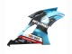 Carena Moto Yamaha YZF 600 R6 2008-2016 - Azzurro Chiaro Nero Opaco Petronas ENEOS