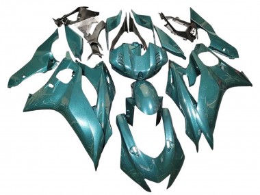 Carena Moto Yamaha YZF 600 R6 2008-2016 - Aqua Blu Perla Fabbrica