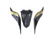 Carene Moto Yamaha YZF 600 R6 2017-2025 - Oro Nero Fibra di Carbonio