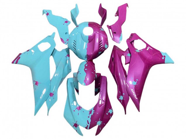 Carene Moto Yamaha YZF 600 R6 2017-2025 - Blu Rosa