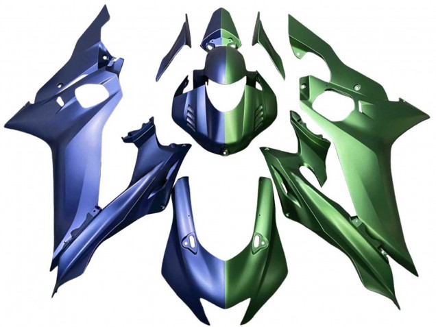Carene Moto Yamaha YZF 600 R6 2017-2025 - Blu Verde