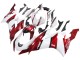 Carene Moto Yamaha YZF 600 R6 2017-2025 - Bianco Rosso Nero