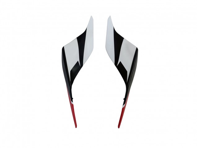 Carene Moto Yamaha YZF 600 R6 2017-2025 - Bianco Rosso Nero Semakin Didepan