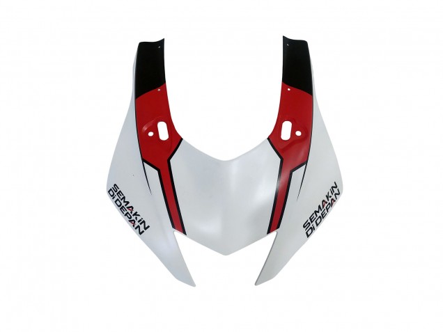 Carene Moto Yamaha YZF 600 R6 2017-2025 - Bianco Rosso Nero Semakin Didepan