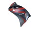 Carena Moto Honda CBR250RR 2011-2015 - Nero Opaco Rosso Banda