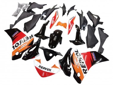Carena Moto Honda CBR250RR 2011-2015 - Arancia Bianco Rosso Nero Lucido HRC Repsol Fabbrica