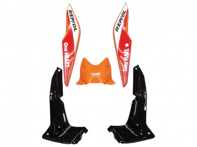 Carena Moto Honda CBR250RR 2011-2015 - Arancia Bianco Rosso Nero Lucido HRC Repsol