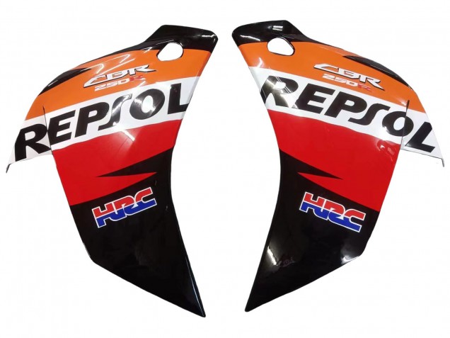 Carena Moto Honda CBR250RR 2011-2015 - Arancia Bianco Rosso Nero Lucido HRC Repsol
