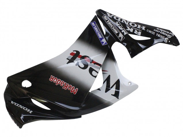 Carena Moto Honda CBR250RR 2011-2015 - Nero Lucido Bianco West Rosso HRC 62