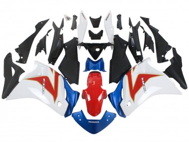 Carena Moto Honda CBR250RR 2011-2015 - Bianco Rosso Azzurro Chiaro Fabbrica