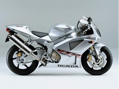 Carena Moto Honda VTR1000 2000-2006 - Argento Bianco Corsa Fabbrica