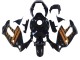 Carena Moto Honda VTR1000F 1997-2005 - Nero Lucido Oro