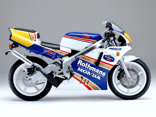 Carena Moto Honda VTR1000F 1997-2005 - Bianco Blu Oro Rothmans