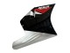 Carena Moto Honda NSR250R 1988-1989 - Argento Rosso Nero Lucido